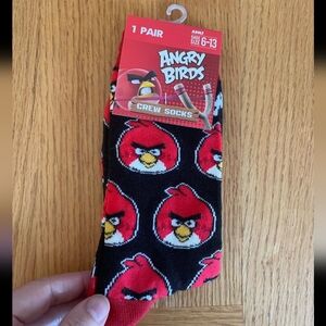 2/16$ angry bird socks 6-12